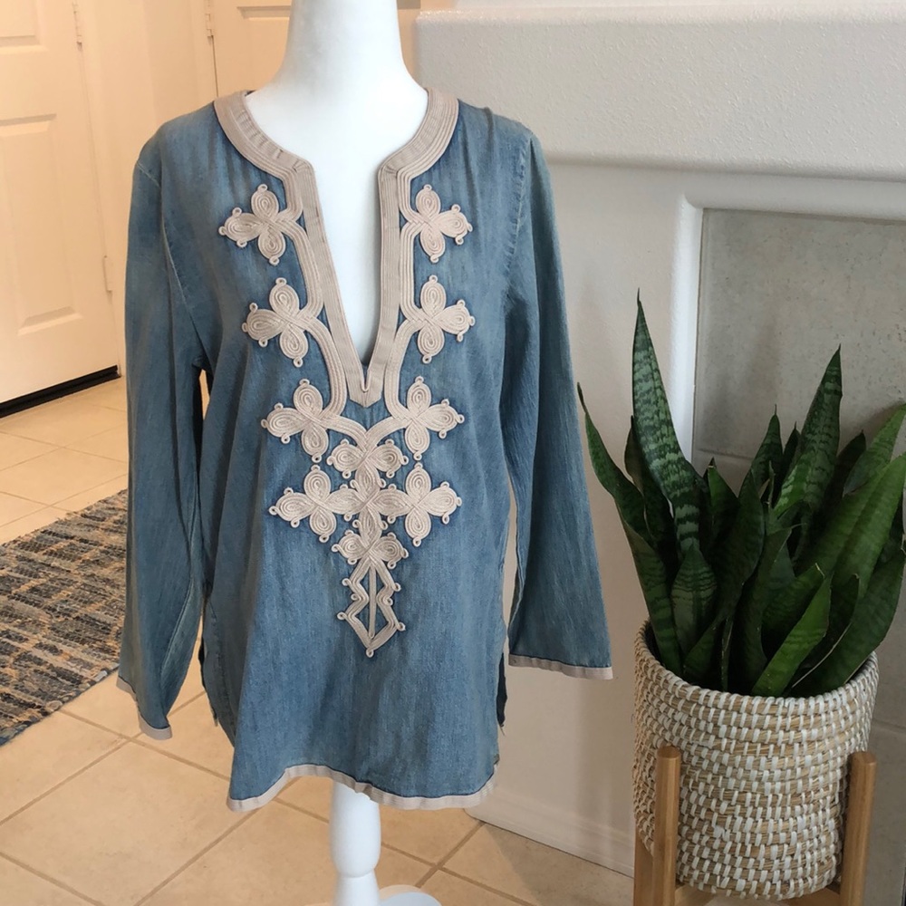 SOLD Jcrew Denim Tunic